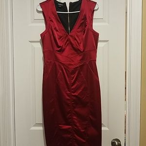 Sexy red party dress
